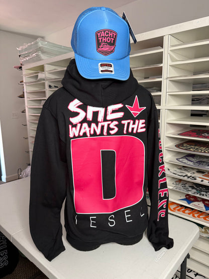 She Wants the Diesel | Funny Country Hoodie